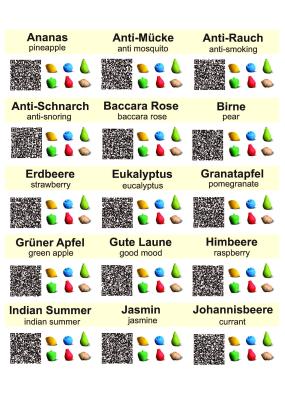 Preview: DUFTHOLZ Sorten Schildchen - kostenlos in Verbindung mit Duftholz Bestellung Preview: DUFTHOLZ Sorten Schildchen - kostenlos in Verbindung mit Duftholz Bestellung